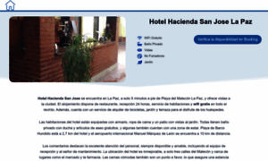 Hotelhaciendasanjoselapaz.top thumbnail