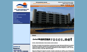 Hotelmediterraneopark.roses.net thumbnail