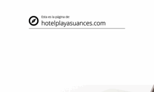Hotelplayasuances.com thumbnail