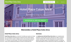 Hotelplazacolonaricachile.com thumbnail
