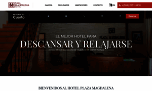 Hotelplazamagdalena.com thumbnail