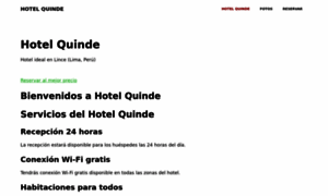 Hotelquinde.com thumbnail