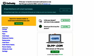 Hotelrestaurantesanfrancisco.com thumbnail