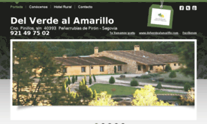 Hotelruraldelverdealamarillo.es thumbnail