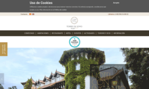 Hoteltorresdesomo.com thumbnail