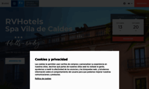 Hotelviladecaldes.com thumbnail