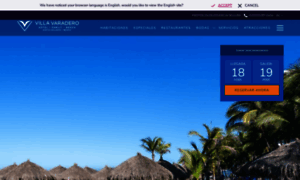 Hotelvillavaradero.com thumbnail