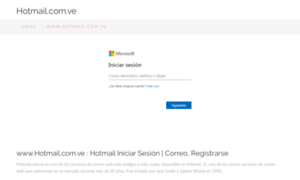 Hotmail-com-ve.com thumbnail