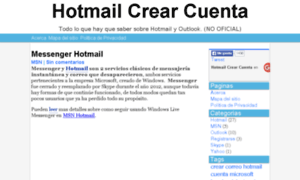 Hotmailcrearcuenta.com thumbnail