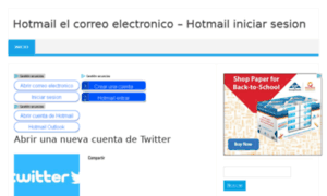 Hotmailelcorreo.com thumbnail