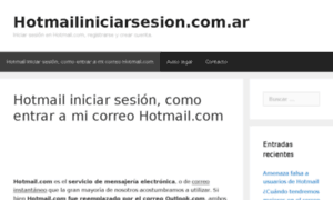 Hotmailiniciarsesion.com.ar thumbnail