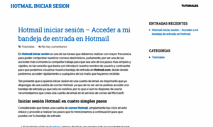 Hotmailiniciarsesion.es thumbnail