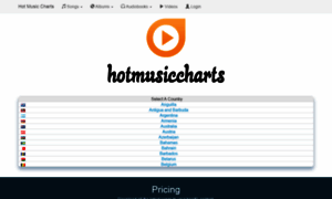 Hotmusiccharts.com thumbnail