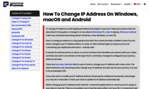 Howtochangeipaddress.com thumbnail
