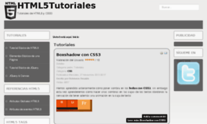 Html5tutoriales.com thumbnail