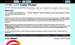 Htmlcsscolor.com thumbnail