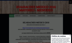 Huarachesmexico2010.jimdo.com thumbnail