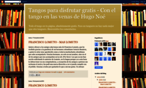 Hugonoeyconeltangoenlasvenas.blogspot.com thumbnail