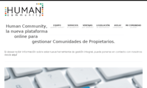 Humancommunity.es thumbnail