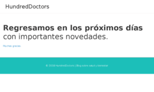 Hundreddoctors.com thumbnail