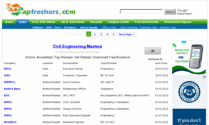 Hyderabad.apfreshers.com thumbnail