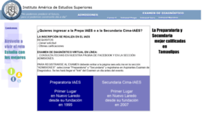 Iaes.edu.mx thumbnail