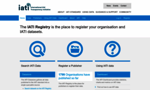 Iatiregistry.org thumbnail
