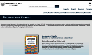 Iberoamericana-vervuert.es thumbnail