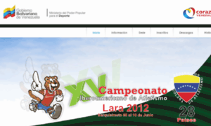 Iberoamericanoatletismolara2012.org.ve thumbnail