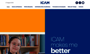 Icam.edu.mx thumbnail