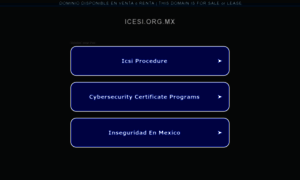 Icesi.org.mx thumbnail