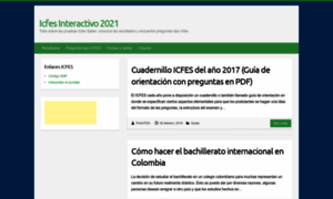 Icfesinteractivo.info thumbnail