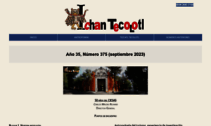 Ichan.ciesas.edu.mx thumbnail