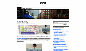 Idem.wordpress.com thumbnail