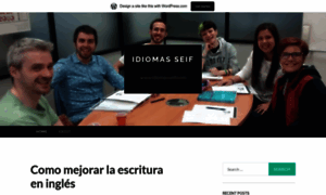 Idiomasseif.wordpress.com thumbnail