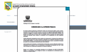 Iealvaroecheverry.edu.co thumbnail