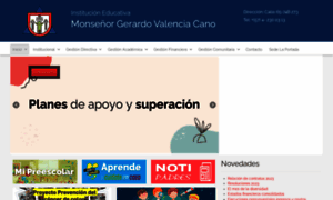 Iemonsegerardovalencia.edu.co thumbnail