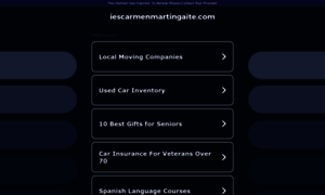 Iescarmenmartingaite.com thumbnail