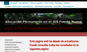 Iesfuentenuevapermanente.jimdo.com thumbnail