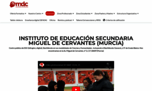 Iesmigueldecervantes.com thumbnail