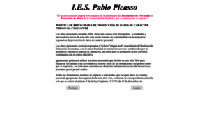 Iespablopicasso.info thumbnail