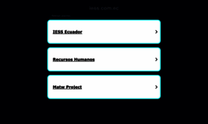 Iess.com.ec thumbnail
