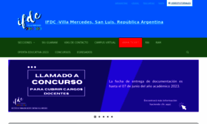 Ifdcvm-slu.infd.edu.ar thumbnail