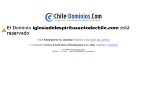 Iglesiadelespiritusantodechile.com thumbnail