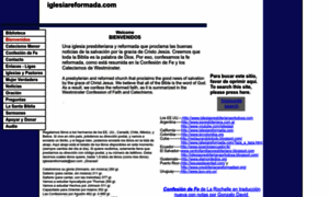 Iglesiareformada.homestead.com thumbnail