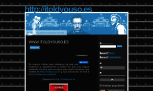 Ihatetosaybutitoldyouso.blogspot.com thumbnail