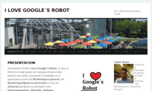 Ilovegooglerobot.wordpress.com thumbnail