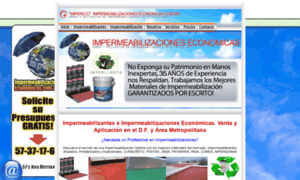 Impermeabilizacioneseconomicas.com.mx thumbnail