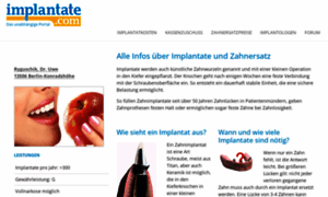 Implantate.com thumbnail