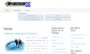 Implementacionsig.com thumbnail